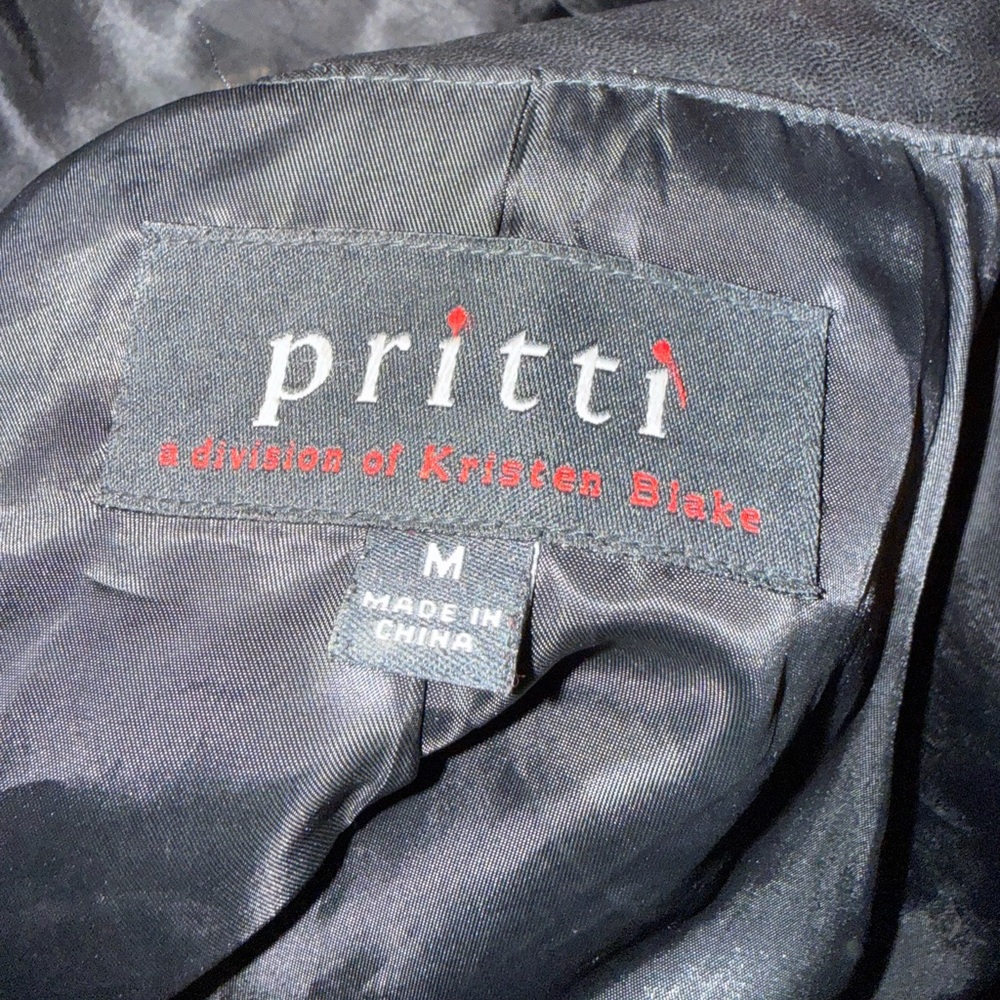 Kristen Blake Black Leather Jacket